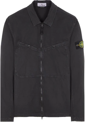 STONE ISLAND SS24 블랙 컴패스 패치 롱슬리브 재킷. 801510104-V0129 Order STONE ISLAND SS24 블랙 컴패스 패치 롱슬리브 재킷. 801510104-V0129