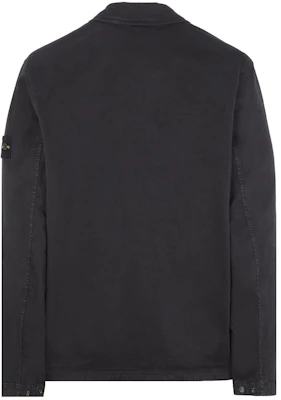 STONE ISLAND SS24 블랙 컴패스 패치 롱슬리브 재킷. 801510104-V0129 Lookbook STONE ISLAND SS24 블랙 컴패스 패치 롱슬리브 재킷. 801510104-V0129