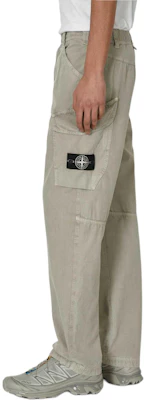 Stone Island SS24 Logo Rare Cargo Pants Kelabu Lelaki Relaxed Fit. 8015320T1-V0064 Details for Stone Island SS24 Logo Rare Cargo Pants Kelabu Lelaki Relaxed Fit. 8015320T1-V0064
