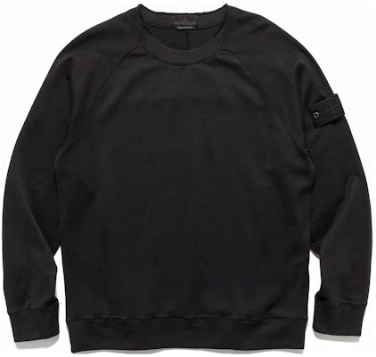 STONE ISLAND SS24 Ghost Pieces 黑標輕量棉質圓領毛衣 黑色 8015654F3-V0029 Lookbook STONE ISLAND SS24 Ghost Pieces 黑標輕量棉質圓領毛衣 黑色 8015654F3-V0029