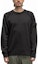 Shop STONE ISLAND SS24 Ghost Pieces 黑標輕量棉質圓領毛衣 黑色 8015654F3-V0029