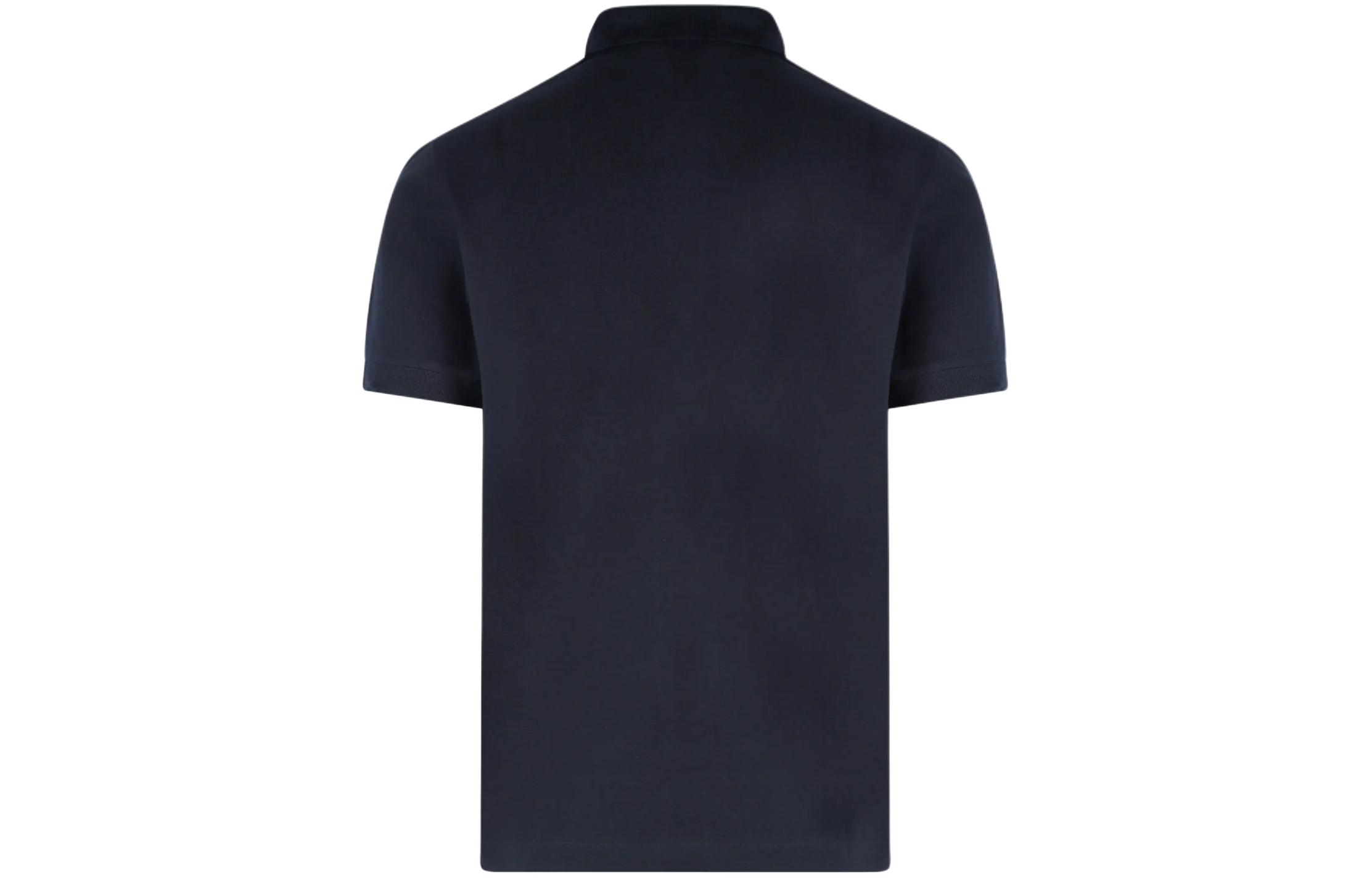 Lookbook Stone Island SS24 標誌印花棉質POLO衫 深藍色 - 短袖 80152SC17-A0020