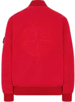 STONE ISLAND SS24 Lunar New Year Red Reversible Embroidered Dragon Jacket Unisex. 8025403CC-V0010 STONE ISLAND SS24 Lunar New Year Red Reversible Embroidered Dragon Jacket Unisex. 8025403CC-V0010