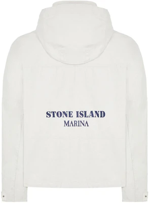 Stone Island SS24 Marina 輕量亞麻帆布外套 白色 男款 8015418X1-V0001 Order Stone Island SS24 Marina 輕量亞麻帆布外套 白色 男款 8015418X1-V0001