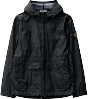 STONE ISLAND SS24 Membrana 3L TC Lightweight Waterproof Windbreaker Jacket Black 801541123-V0029 STONE ISLAND SS24 Membrana 3L TC Lightweight Waterproof Windbreaker Jacket Black 801541123-V0029