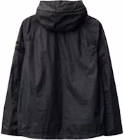 Lookbook STONE ISLAND SS24 Membrana 3L TC Lightweight Waterproof Windbreaker Jacket Black 801541123-V0029