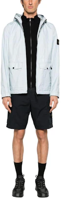 Stone Island SS24 防風防水外套 Membrana 3L TC 天空藍 風衣 801541123-V0041 Lookbook Stone Island SS24 防風防水外套 Membrana 3L TC 天空藍 風衣 801541123-V0041