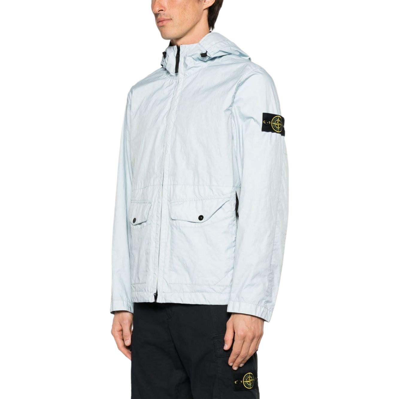 Purchase Stone Island SS24 防風防水外套 Membrana 3L TC 天空藍 風衣 801541123-V0041