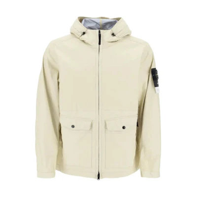 STONE ISLAND SS24 Membrana 3L TC Windproof Waterproof Jacket Beige Men’s 801541123-V0091