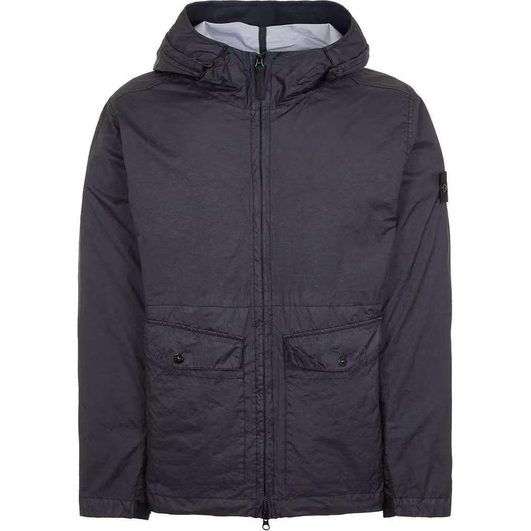 STONE ISLAND SS24 Membrana 3L TC Windproof Waterproof Jacket Blue 801541123-V0020