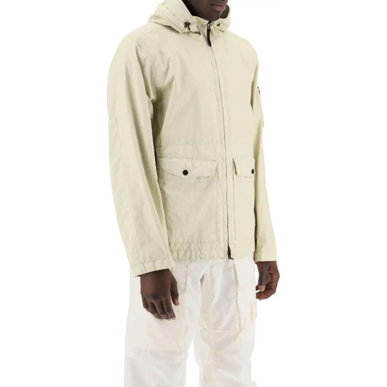 STONE ISLAND SS24 Membrana 3L TC Windproof Waterproof Jacket Beige Men’s 801541123-V0091 圖 5