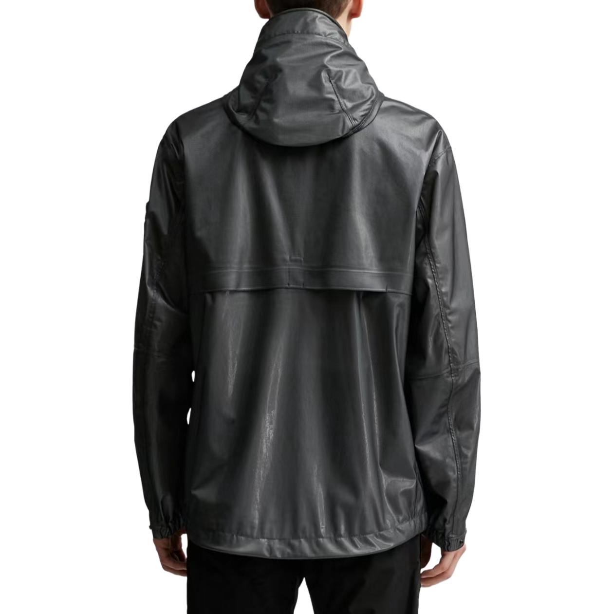 STONE ISLAND SS24 Metallic Lightweight Waterproof Windbreaker Jacket Grey Men’s 801543433-V0060 圖 9