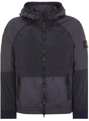 STONE ISLAND SS24 Metallic Nylon Logo Zip-Up Hooded Jacket Navy Blue Men’s 801542020-V0020 Order STONE ISLAND SS24 Metallic Nylon Logo Zip-Up Hooded Jacket Navy Blue Men’s 801542020-V0020