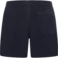 Lookbook Stone Island SS24 Navy Blue White Label Swim Shorts for Men - Casual & Comfortable. 8015B0643-A0020