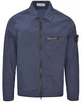 Stone Island SS24 Nylon Metal Lightweight Logo Jacket Gray Blue - Long Sleeve 801511219-V0024 Stone Island SS24 Nylon Metal Lightweight Logo Jacket Gray Blue - Long Sleeve 801511219-V0024