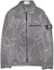 Buy 스톤 아일랜드 SS24 나일론 메탈 로고 셔츠 재킷 도브 그레이 남성 801511219-V0092