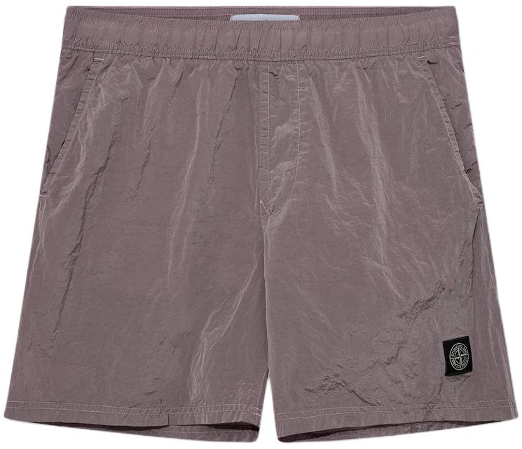 stone-island-ss-24-pink-nylon-logo-elastic-waist-straight-casual-shorts-men-8015-b0943-v0080