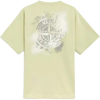 STONE ISLAND SS24 Pistachio Green Back Logo Print Short Sleeve T-Shirt 80152RCE6-V0051 STONE ISLAND SS24 Pistachio Green Back Logo Print Short Sleeve T-Shirt 80152RCE6-V0051