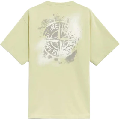 STONE ISLAND SS24 T-Shirt Logo Belakang Hijau Pistachio Lengan Pendek. 80152RCE6-V0051 Order STONE ISLAND SS24 T-Shirt Logo Belakang Hijau Pistachio Lengan Pendek. 80152RCE6-V0051