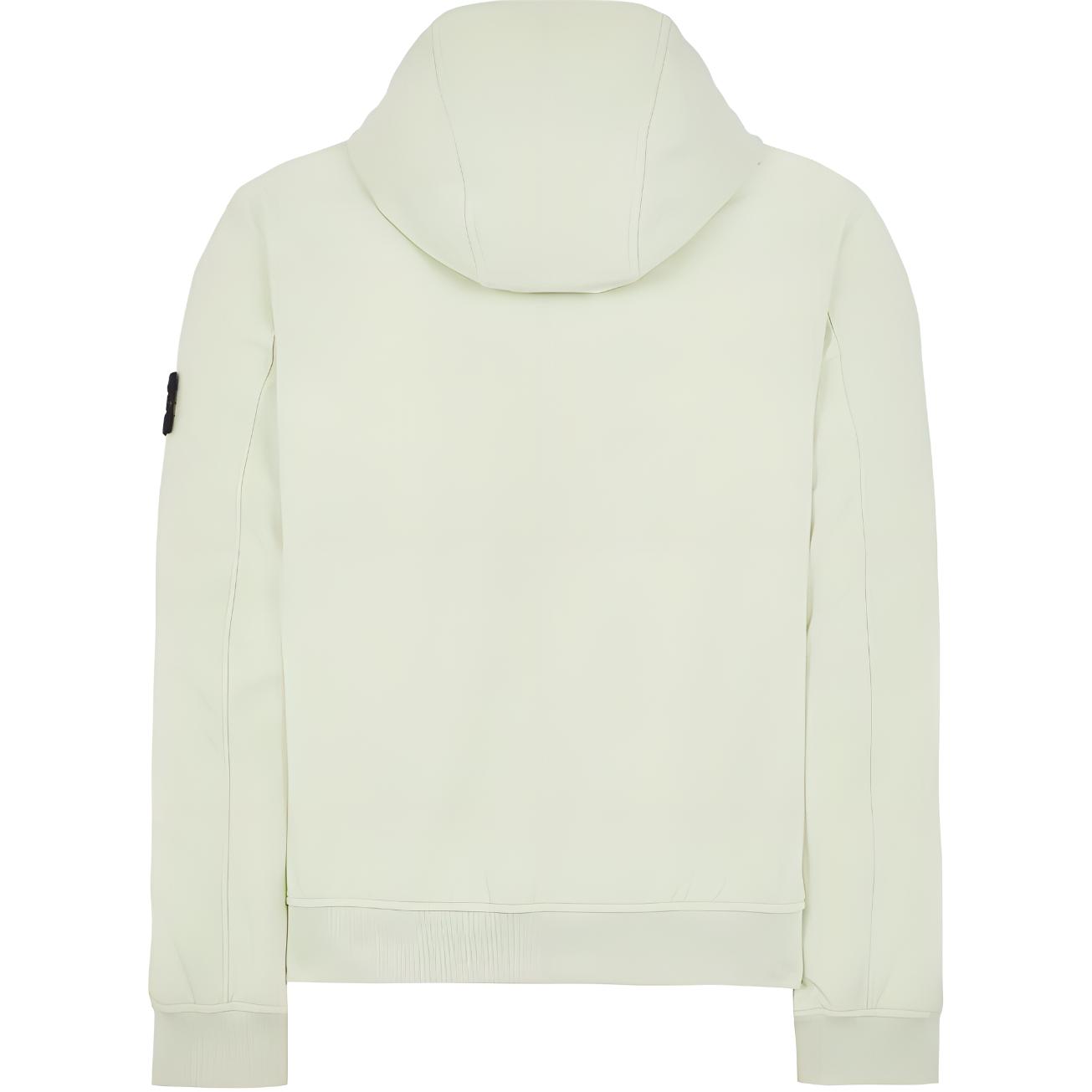STONE ISLAND SS24 Soft Shell Pistachio Green Hooded Windproof Waterproof Jacket. 801540227-V0051 圖 3