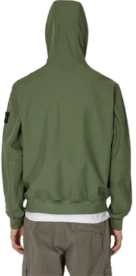 스톤아일랜드 SS24 소프트쉘 방수 윈드프루프 후드자켓 올리브 그린 남성용 801540227-V0059 Purchase 스톤아일랜드 SS24 소프트쉘 방수 윈드프루프 후드자켓 올리브 그린 남성용 801540227-V0059