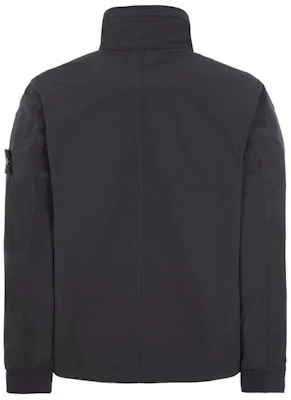 ストーンアイランド SS24 無地 ロゴ ポケット スタンドカラー ジップジャケット ブラック メンズ 801541626-V0029 Lookbook ストーンアイランド SS24 無地 ロゴ ポケット スタンドカラー ジップジャケット ブラック メンズ 801541626-V0029