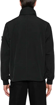 ストーンアイランド SS24 無地 ロゴ ポケット スタンドカラー ジップジャケット ブラック メンズ 801541626-V0029 Details for ストーンアイランド SS24 無地 ロゴ ポケット スタンドカラー ジップジャケット ブラック メンズ 801541626-V0029