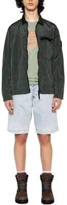 STONE ISLAND SS24 Chaqueta Verde Musgo con Cremallera para Hombre. 801511219-V0059 Lookbook STONE ISLAND SS24 Chaqueta Verde Musgo con Cremallera para Hombre. 801511219-V0059