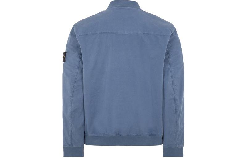 STONE ISLAND SS24 Solid Logo Bomber Jacket  Air Force Blue 801542510-V0024 圖 3
