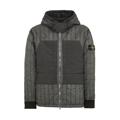 Stone Island SS24 Star Quilted Hooded Jacket Men’s Moss Green 801540731-V0059