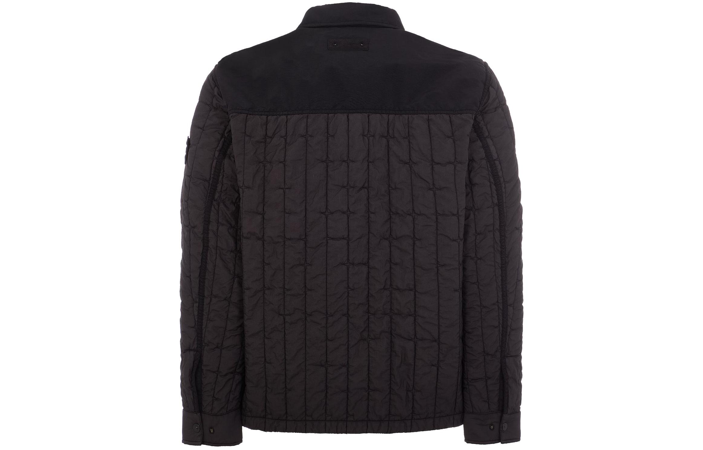 Stone Island SS24 Star Quilted Single-Breasted Jacket  Black 801540831-V0029 圖 3