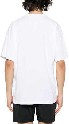 Stone Island SS24 白色羅盤標誌印花短袖圓領T恤 80152RC87-V0001 Shop Stone Island SS24 白色羅盤標誌印花短袖圓領T恤 80152RC87-V0001