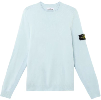 Stone Island SS25 宽松圆领针织套头衫 浅蓝色 K1S155100005-V0041 Order Stone Island SS25 宽松圆领针织套头衫 浅蓝色 K1S155100005-V0041