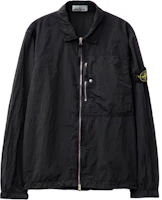Stone Island SS25 Nylon Metal Jacket Black - Collared Zip Long Sleeve K2S151200031S0019-V0029 Stone Island SS25 Nylon Metal Jacket Black - Collared Zip Long Sleeve K2S151200031S0019-V0029