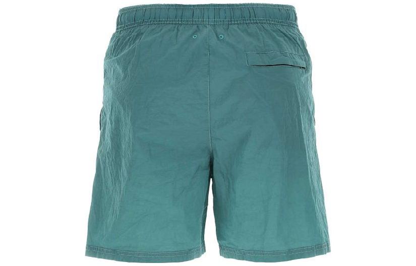 Stone Island SS Metal Nylon Elastic Straight Shorts Turquoise Color Men’s Casual. 1015B0943-V0042 圖 3