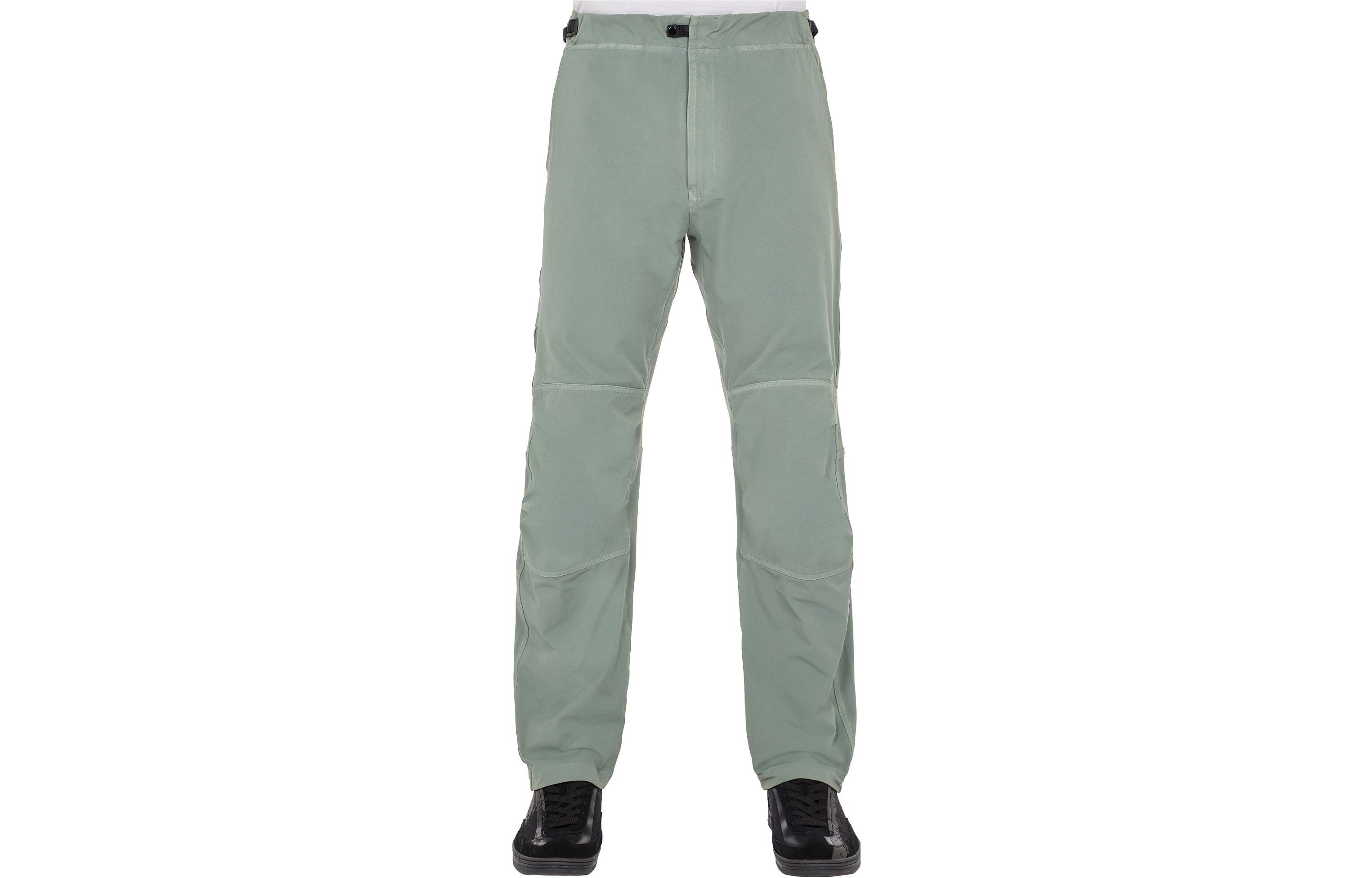 Stone Island Stellina Nylon Twill Pants with Star Embroidery Unisex Casual Trousers. 7915301G4-V0055