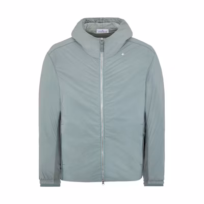 Stone Island Stellina Series Nylon Star Embroidered Zip Hoodie Jacket Unisex. 7915405G2-V0055