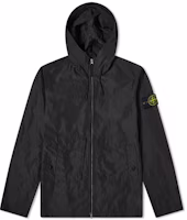 Stone Island Stone Island Patch Loose Fit Hooded Windbreaker Jacket Black SS21 741541122-V0029 Stone Island Stone Island Patch Loose Fit Hooded Windbreaker Jacket Black SS21 741541122-V0029