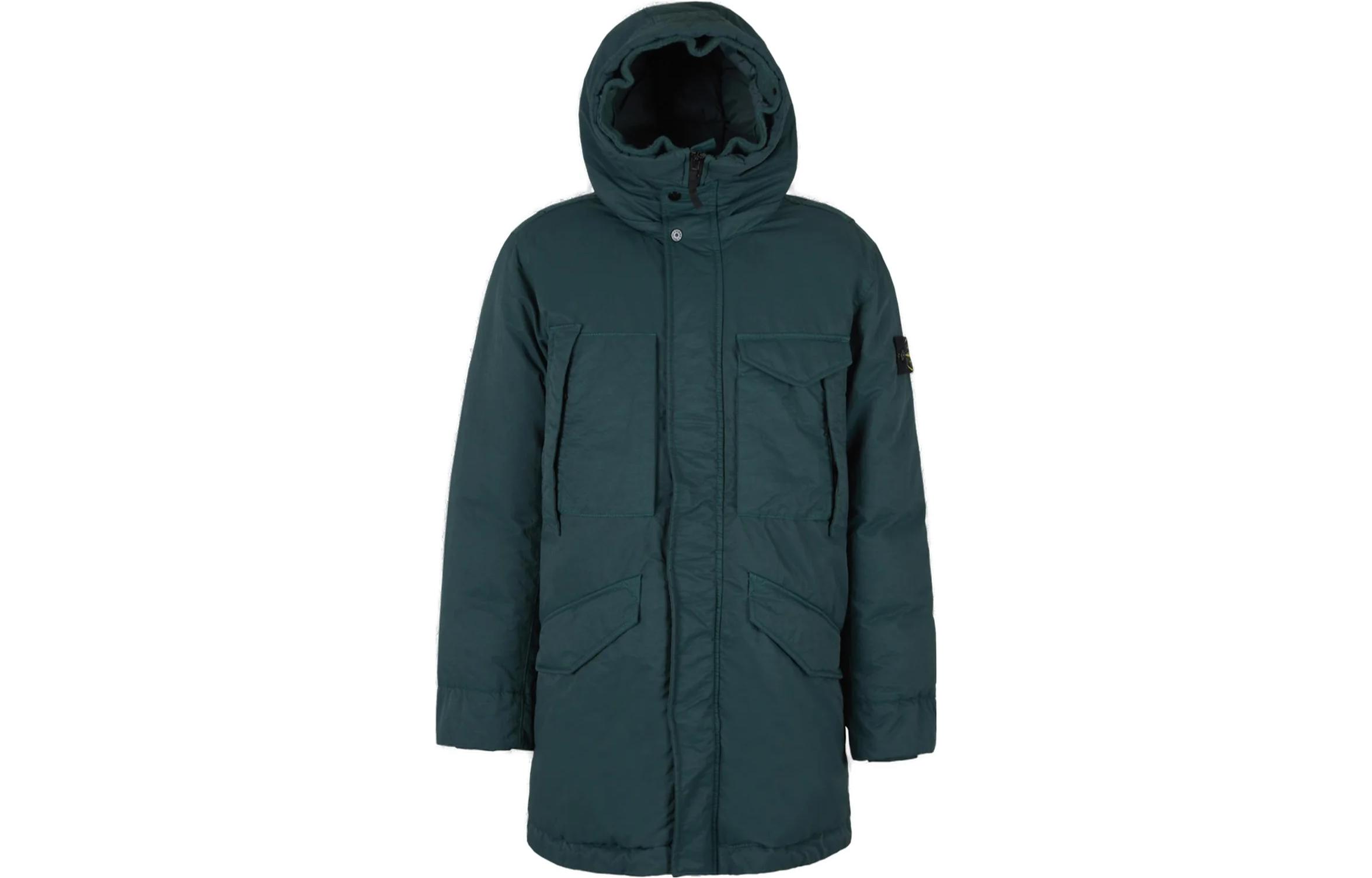 Stone Island Stone Island Solid Color Hooded Jacket 771570821-V0057