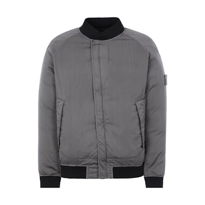 Stone Island Stone Island Solid Color Jacket Smoke Gray Mix Men’s 7315439F2-V0067