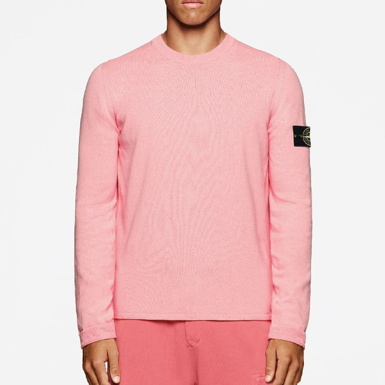 STONE ISLAND Stone Island Solid Color Logo Crewneck Pullover Sweatshirt Mens. 7815532B9-V0083 圖 4