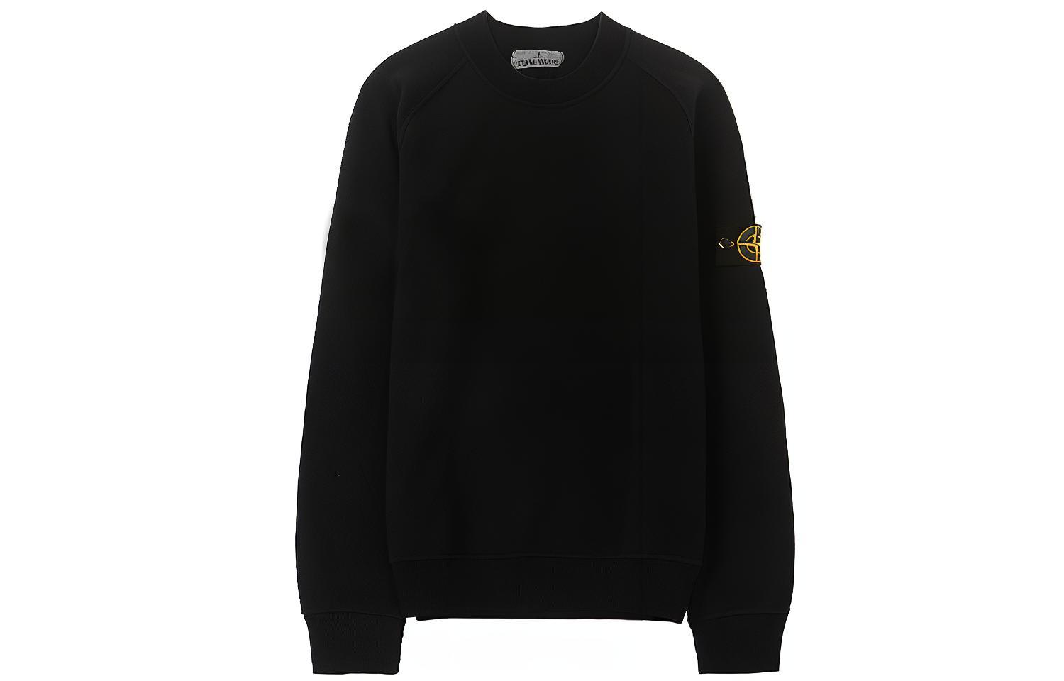 Stone Island Stretch Fleece Sweatshirt Black 711560938-V0029