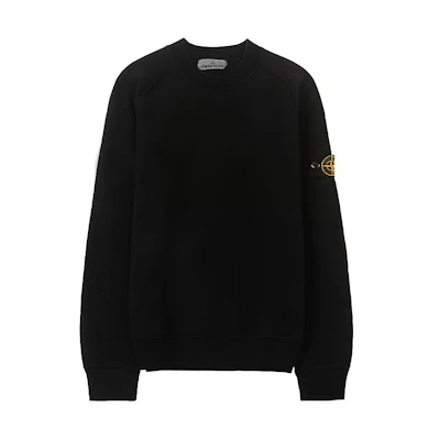 Stone Island Stretch Fleece Sweatshirt Black 711560938-V0029