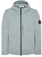 STONE ISLAND Supima® Light Blue Zip-Up Hoodie Jacket Unisex 781543310-V0041 STONE ISLAND Supima® Light Blue Zip-Up Hoodie Jacket Unisex 781543310-V0041