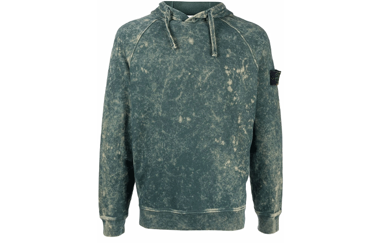 Stone Island Tie-Dye Hoodie Green 751561338-V0055