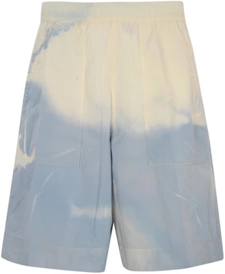 石頭島男士藍色扎染印花寬鬆短褲 8015L0695-V0040 Order 石頭島男士藍色扎染印花寬鬆短褲 8015L0695-V0040