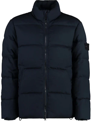 STONE ISLAND 男女款藍色羊毛保暖拉鍊立領外套 8115453F3-V0020 Order STONE ISLAND 男女款藍色羊毛保暖拉鍊立領外套 8115453F3-V0020
