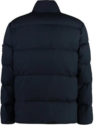 STONE ISLAND 男女款藍色羊毛保暖拉鍊立領外套 8115453F3-V0020 Lookbook STONE ISLAND 男女款藍色羊毛保暖拉鍊立領外套 8115453F3-V0020
