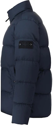 STONE ISLAND 男女款藍色羊毛保暖拉鍊立領外套 8115453F3-V0020 Shop STONE ISLAND 男女款藍色羊毛保暖拉鍊立領外套 8115453F3-V0020