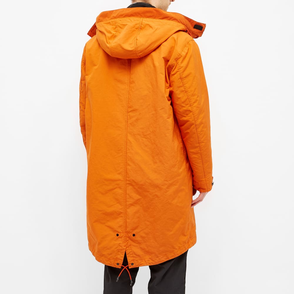 Cheap STONE ISLAND Unisex Jaket Parka Hooded Liner Boleh Tanggal - Jingga. 711570449-V0032